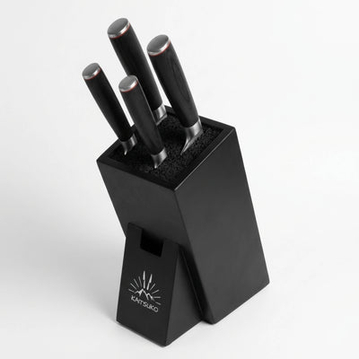 Rangement pour couteaux noir 